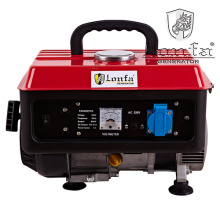 China fabricante Generador de gasolina pequeña 650W para acampar